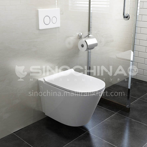  wall-mounted water-saving ceramic toilet  4012